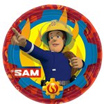 Fireman-Sam-paper-plates-from-Cosmos-party-supplies