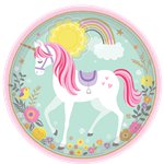 magical-pink-unicorn-plate-from-Cosmos-party-boxes